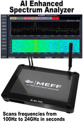 Spy-MAX Elite TSCM M2-PRO Portable AI Spectrum Analyzer 24GHz