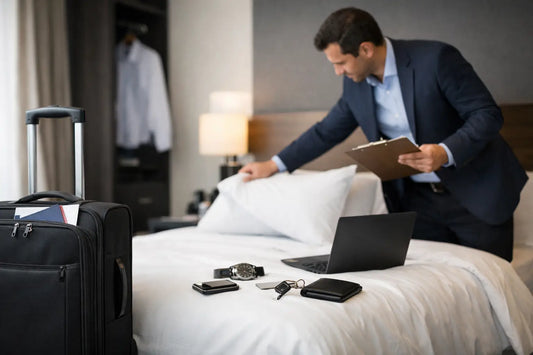 8-Step Business Travel Room Sweep Checklist