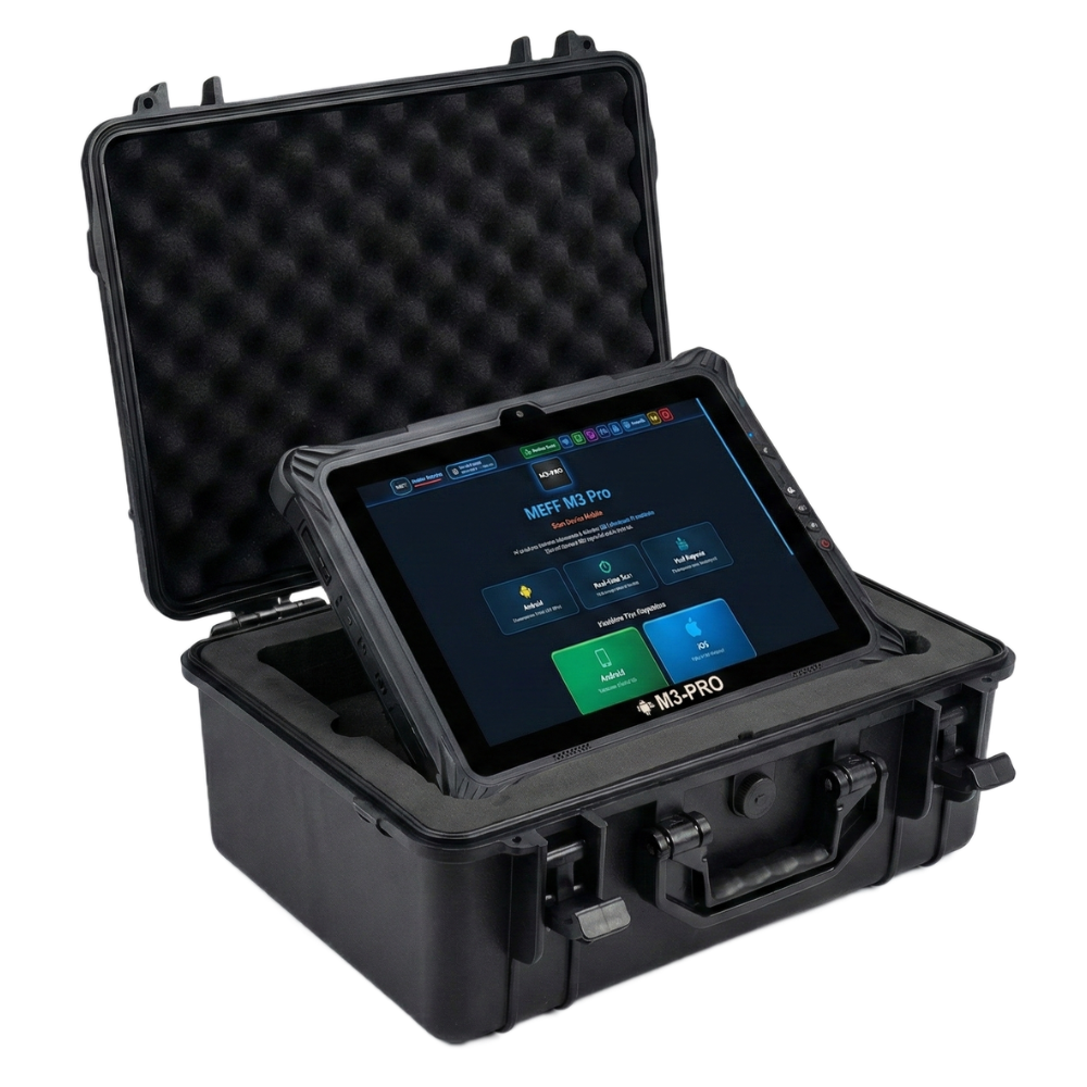 MEFF M3-PRO Professional Malware & Spyware Scanner for iOS & Android - AI Forensic Detection