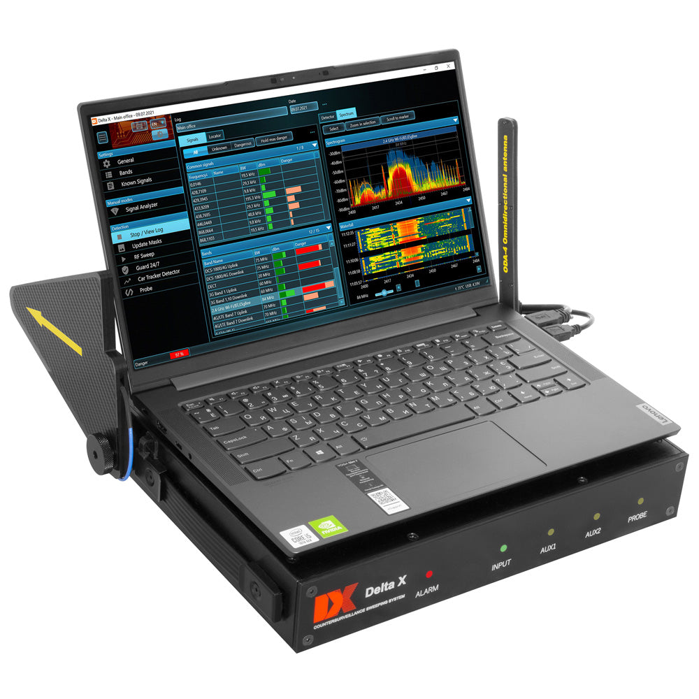 Delta X Portable Real-time Spectrum Analyzer 12Ghz