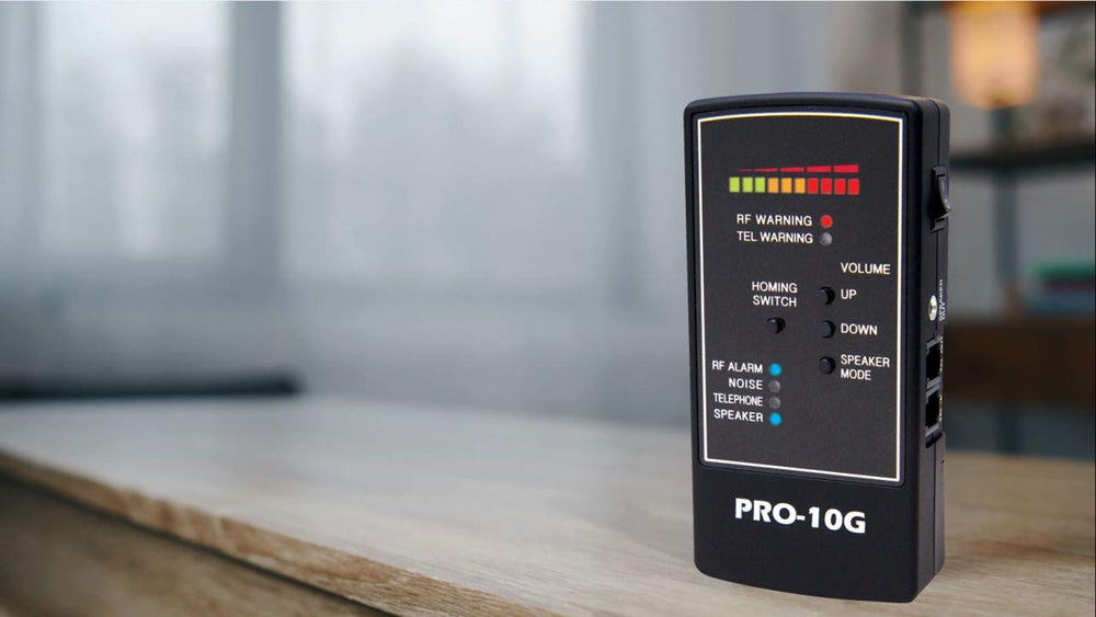 Spy Matrix®  PRO-10G GPS Bug Sweep, Portable Wire Tap, 3G/4G/5G Cell Phone Spying & Wireless Camera Finder