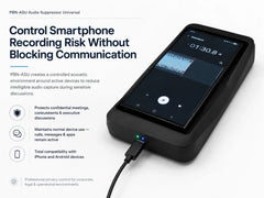 Universal Audio Suppressor Anti Recording Device