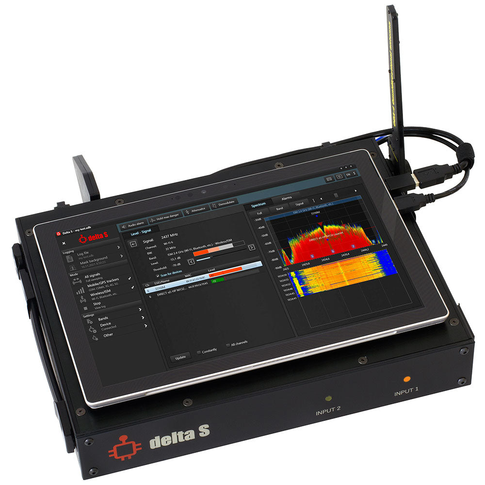 Delta S Counter Surveillance Sweeping System
