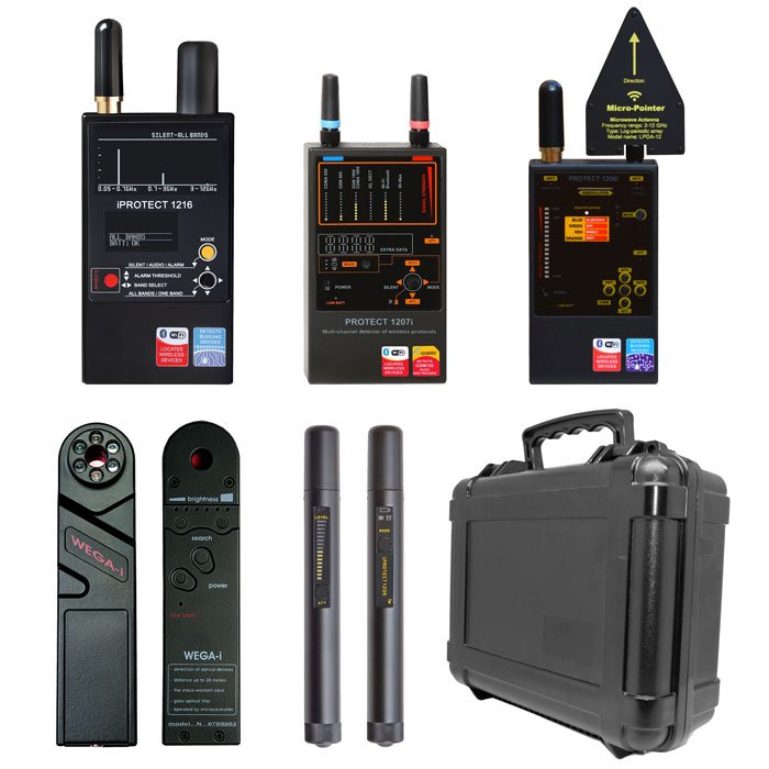 P.I. Complete Detection and Counter Surveillance Kit
