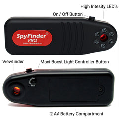SpyFinder® ProMax™ Travel Bundle w/ RF Detection & Hidden Camera Lens Finder Kit