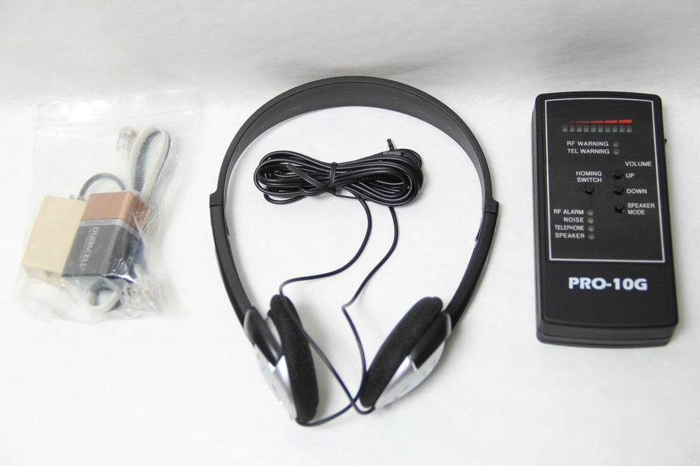 Spy Matrix®  PRO-10G GPS Bug Sweep, Portable Wire Tap, 3G/4G/5G Cell Phone Spying & Wireless Camera Finder