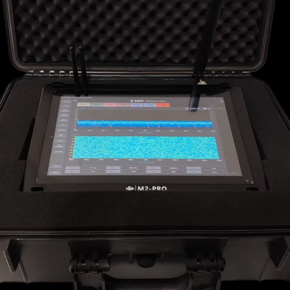 Spy-MAX Elite TSCM M2-PRO Portable AI Spectrum Analyzer 24GHz