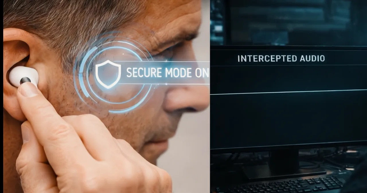 StealthVox PRO Off-Grid Encrypted Communications Hardware (2 Pair Earbuds Included - No Apps. No Cloud. No Trace.)