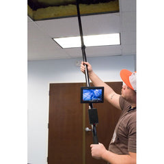 Video Pole Inspection Camera w/ Night Vision - 10 Foot Waterproof